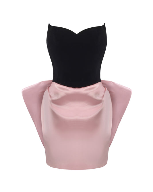 Amelia Bow Mini Dress