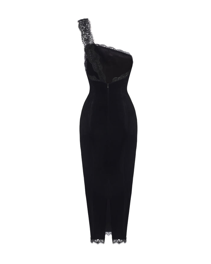Angelica Velvet Maxi Dress: Black Maxi Dress for Cocktail Party | Nana Jacqueline Angelica Velvet Maxi Dress: Black Maxi Dress for Cocktail Party | Nana Jacqueline