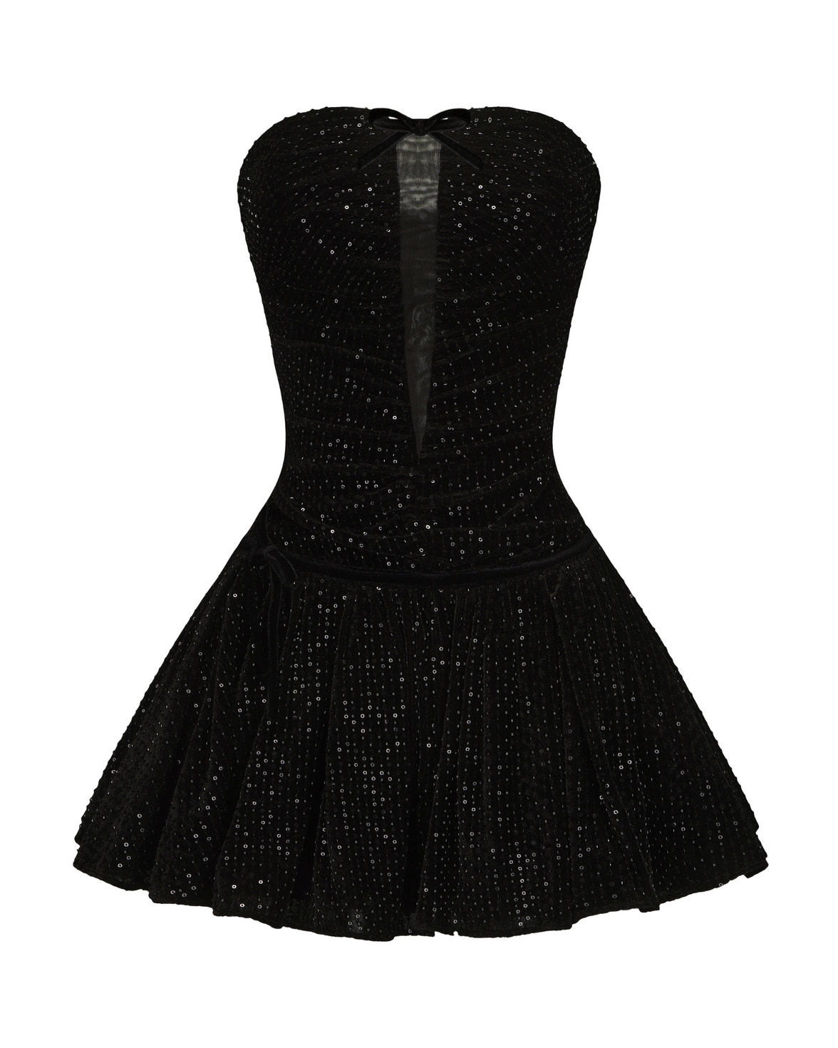 Audrey Sparkle Velvet Mini Dress: Black Mini Dress for Cocktail Party | Nana Jacqueline Black / S Audrey Sparkle Velvet Mini Dress: Black Mini Dress for Cocktail Party | Nana Jacqueline Black / S