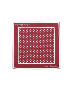 Bridget Pocket Square (Red)