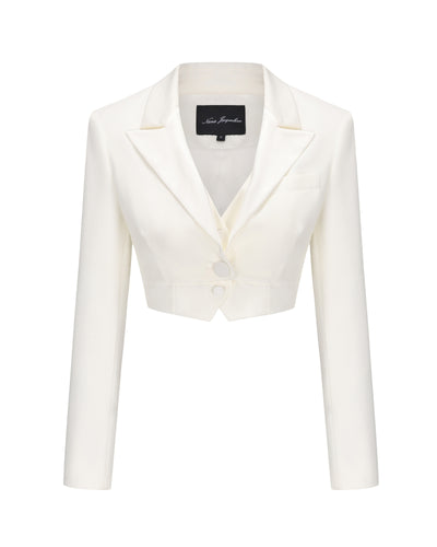 Bridget Suit Jacket (White)