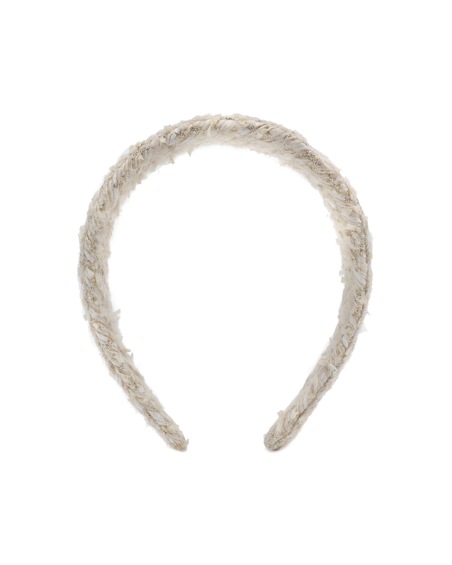 Textured headband on a white background