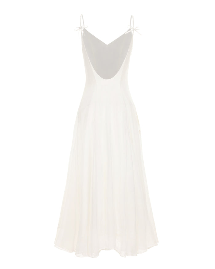 white slip maxi dress Irena Dress: White Maxi Dress for Bridal Shower