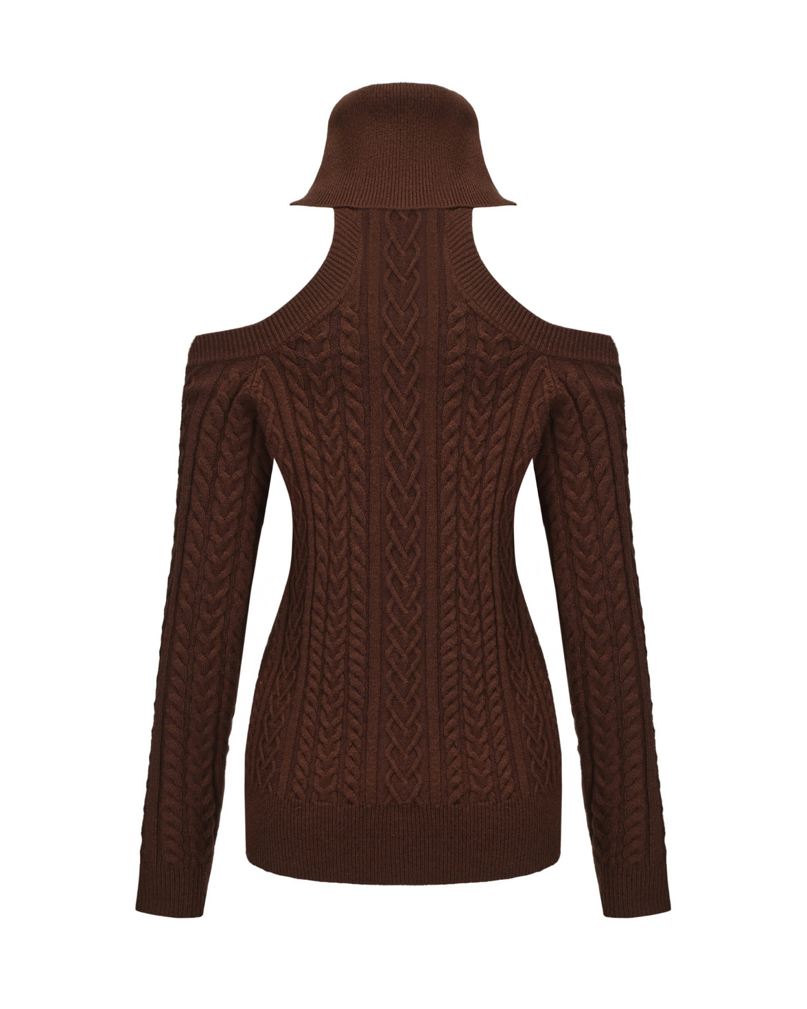 brown mini knit dress Hildie Mini Sweater Dress in Taupe