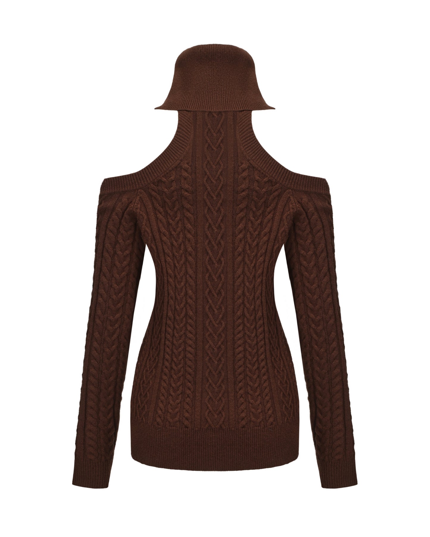 Margo Knit Dress (Brown)