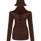 Margo Knit Dress (Brown)