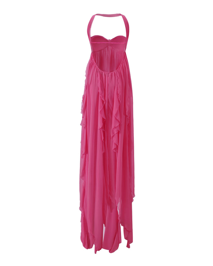 strapless open back dress Sleeveless Sling Tassel Hollow Sequin Backless Mini Dress