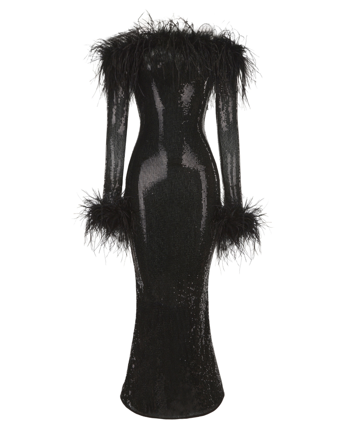 Nana Jacqueline | Women's | Neva Sequin Maxi Dress (Black) | S Nana Jacqueline | Women's | Neva Sequin Maxi Dress (Black) | S