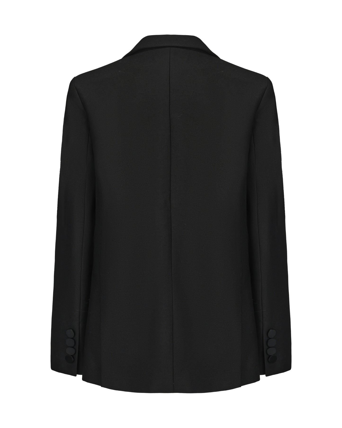 Black blazer on a white background