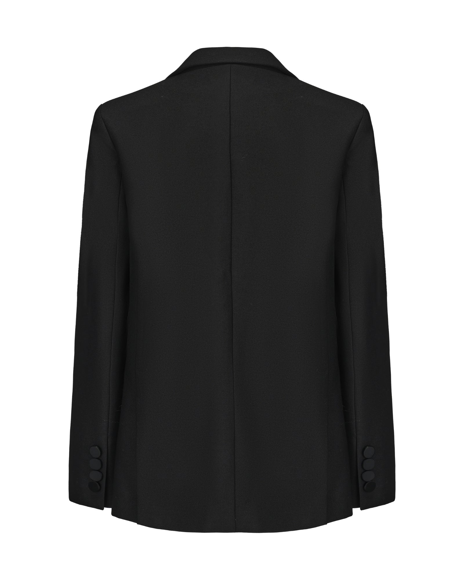 Black blazer on a white background