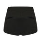 Black shorts on a white background