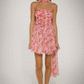 Chloe Dress (Pink Print)