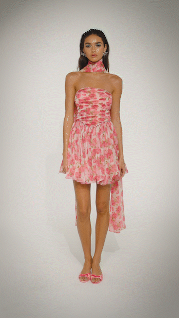 nana jacqueline dress pink Karina Dress: Pink Mini Dress for Bachelorette Party
