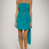 Chloe Dress (Blue) (Final Sale)