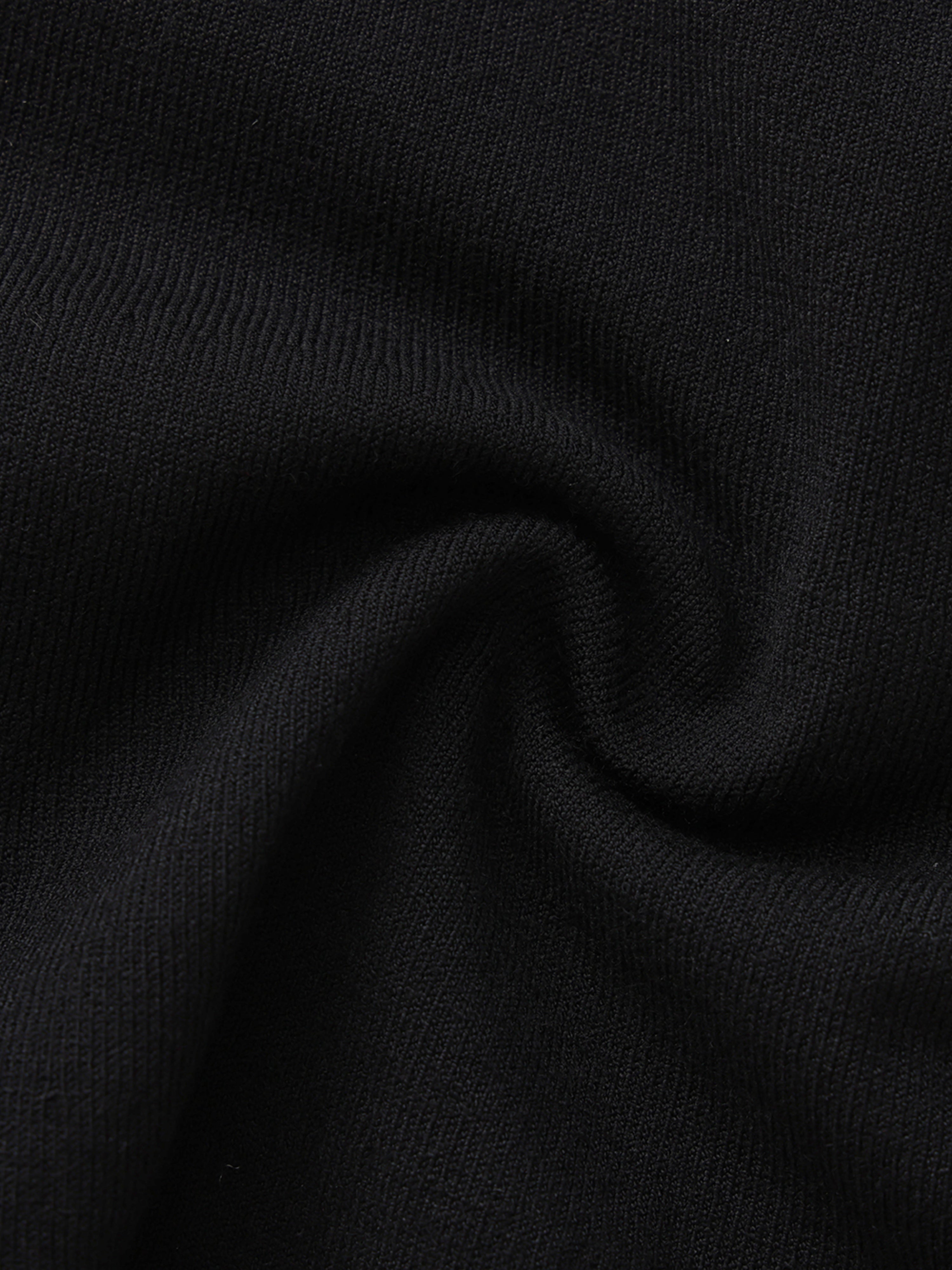 Leonie Off-Shoulder Black Top