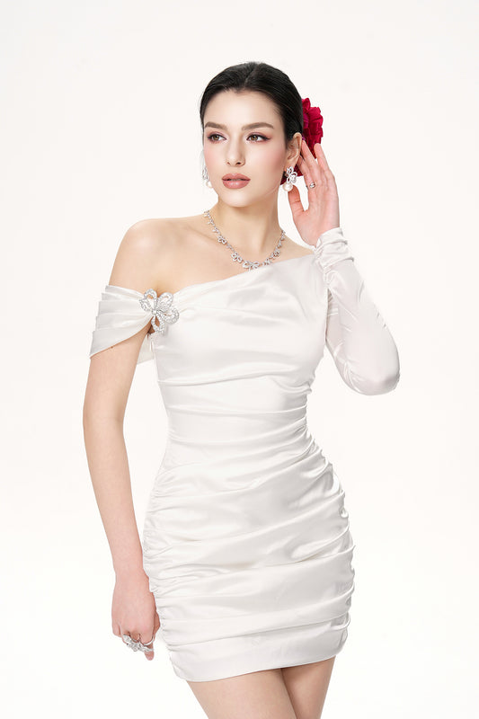 Marlene Dress (White) (Final Sale)