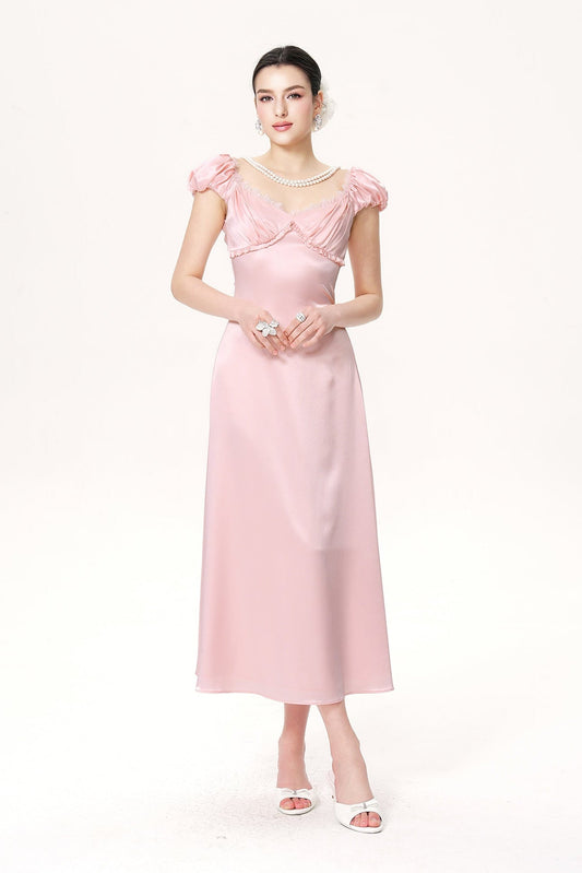 Elara Dress (Pink) (Final Sale)