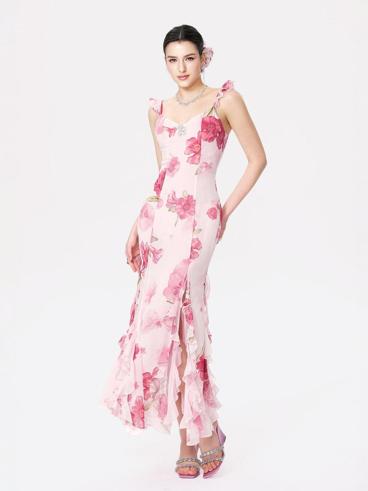 Cera Dress: Pink Maxi Dress for Garden Wedding Guest | Nana Jacqueline Cera Dress: Pink Maxi Dress for Garden Wedding Guest | Nana Jacqueline