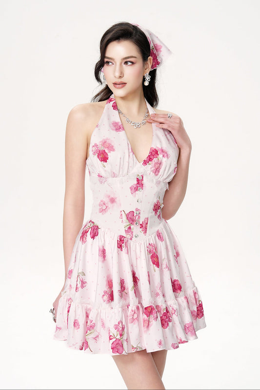 Rosaline Dress (Pink)