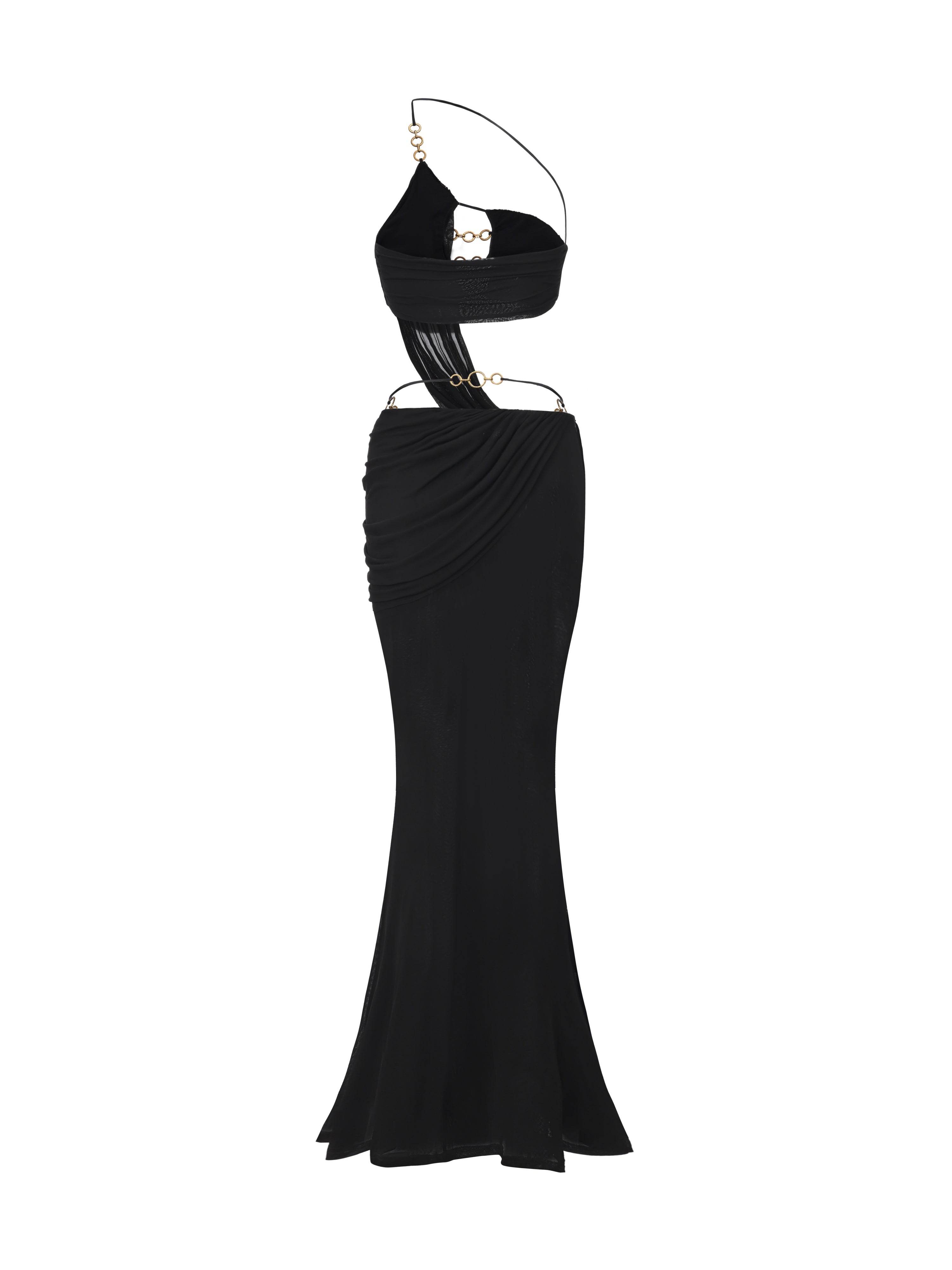 Belladonna One-Shoulder Black Dress | Nana Jacqueline