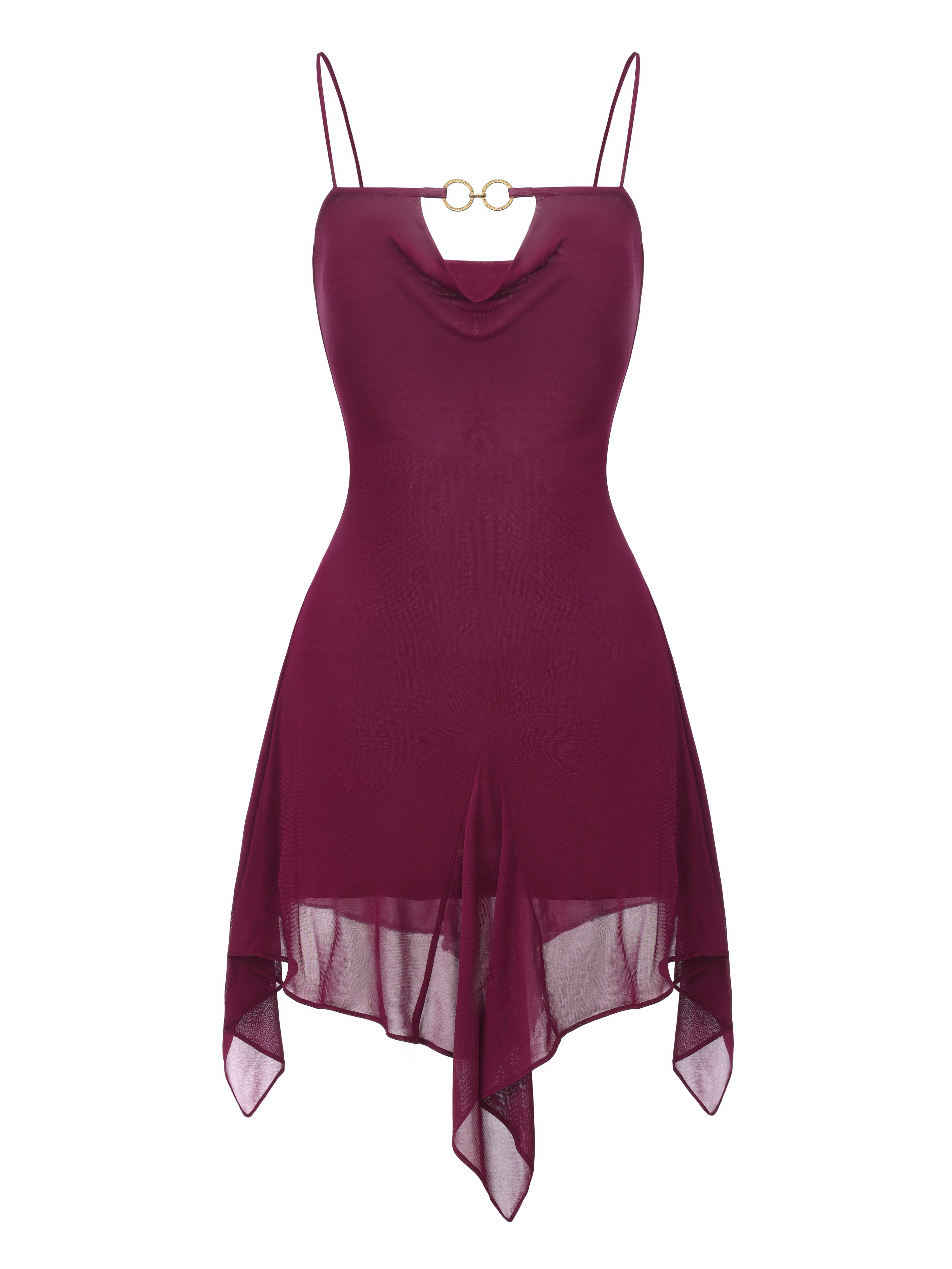 Fiora Irregular Purple Dress