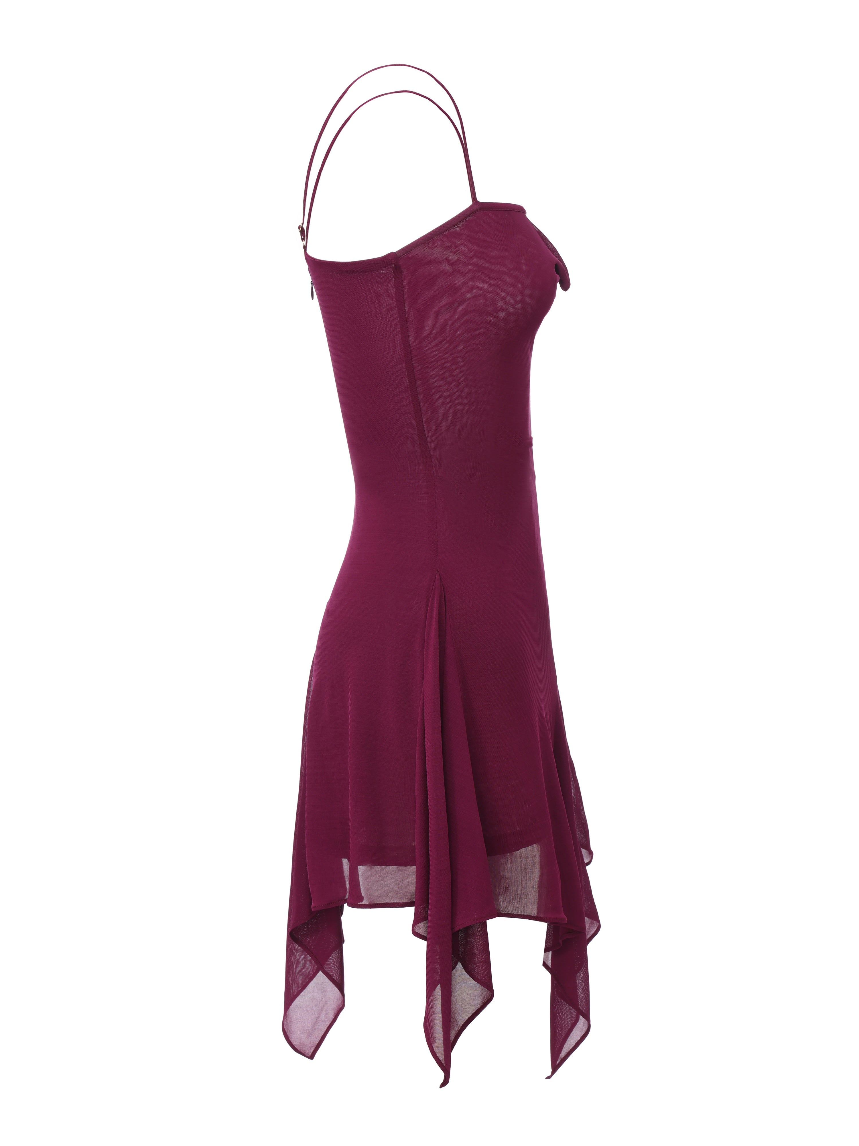Fiora Irregular Purple Dress