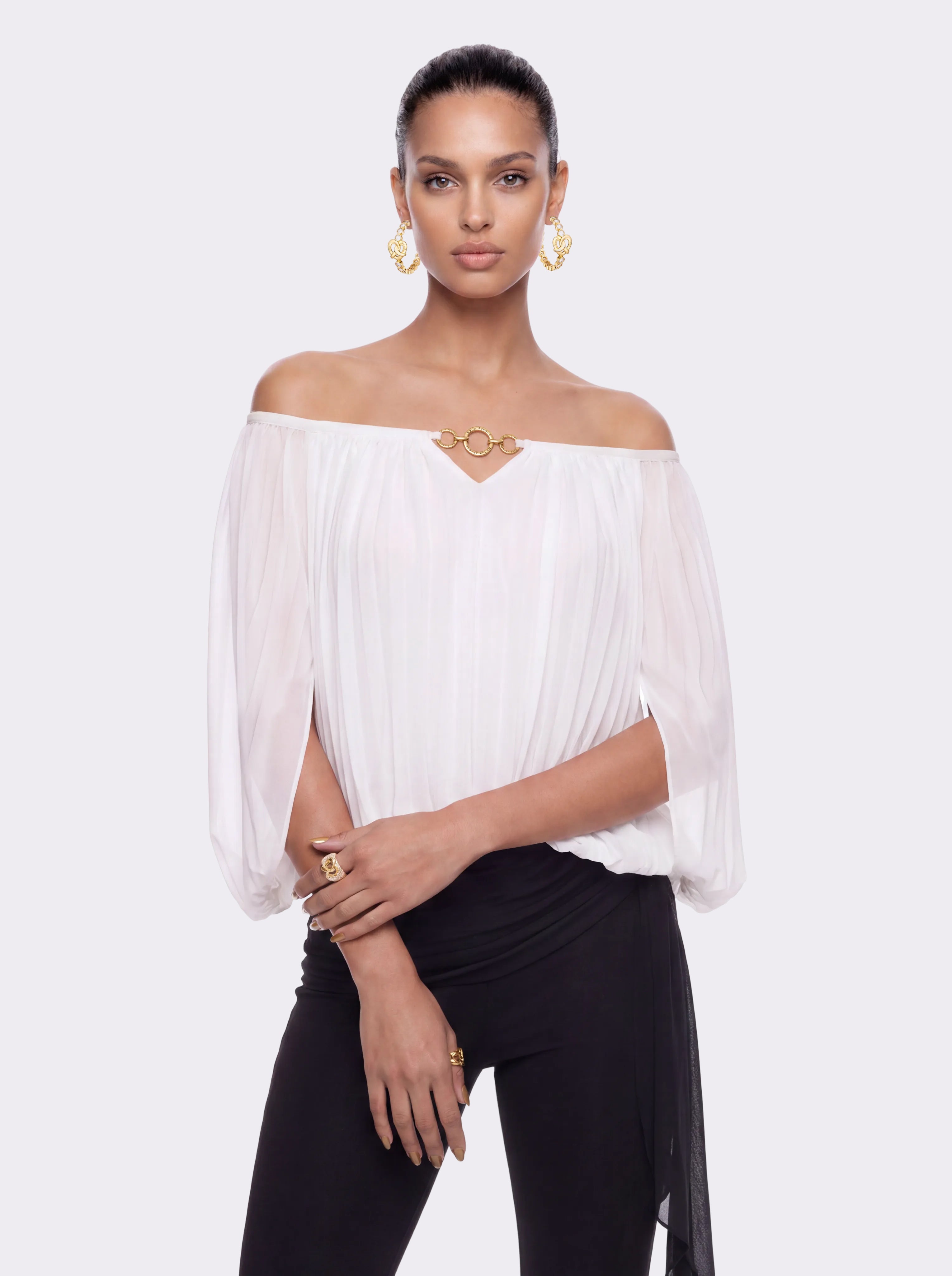 トップス Nana ribbon oneshoulder tops Nana ribbon one shoulder
