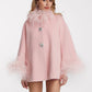 Angelica Feather Coat (Pink)