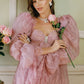 Bianca Lace Dress (Pink/Purple)