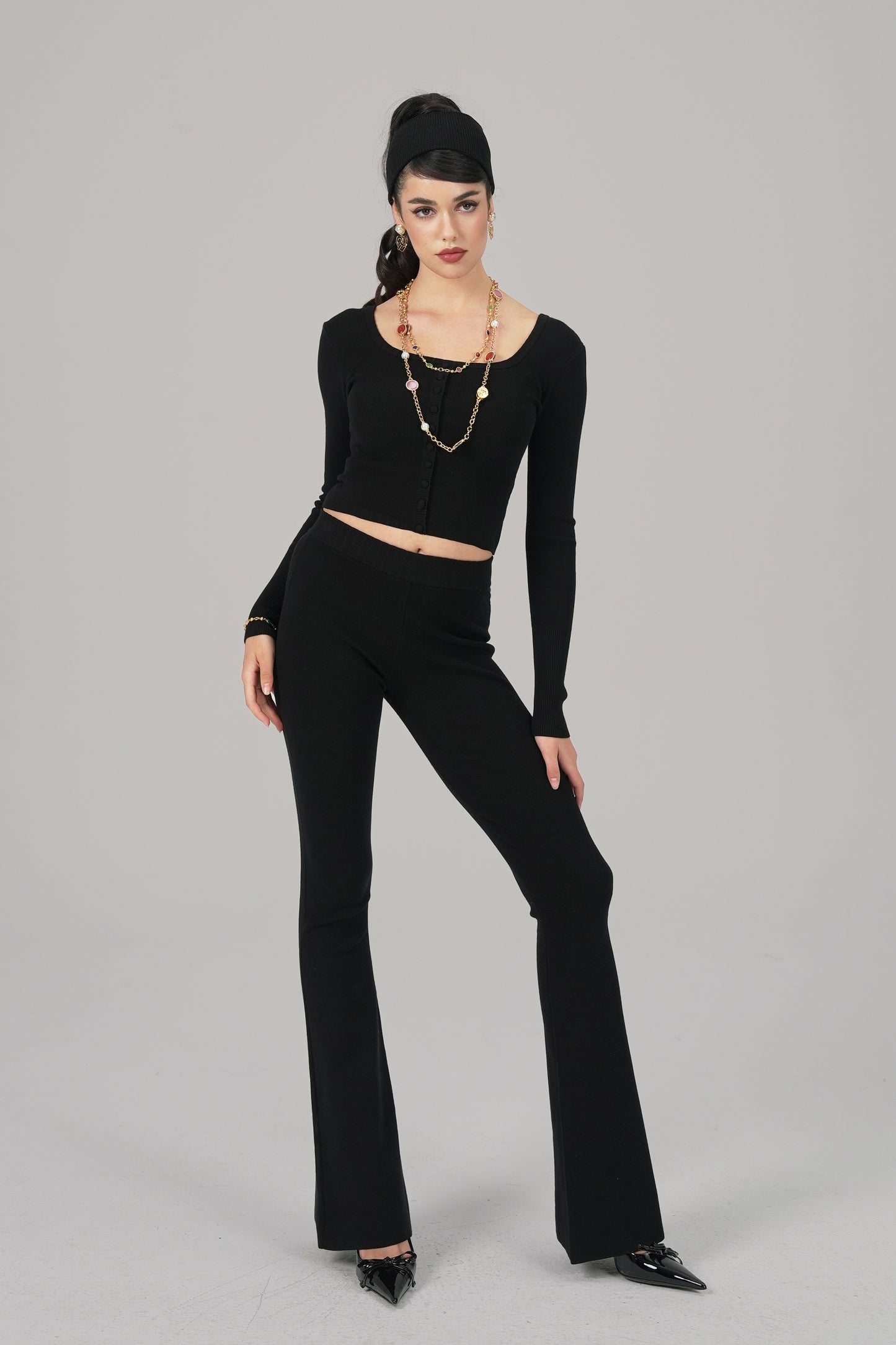 Holly Top (Black)