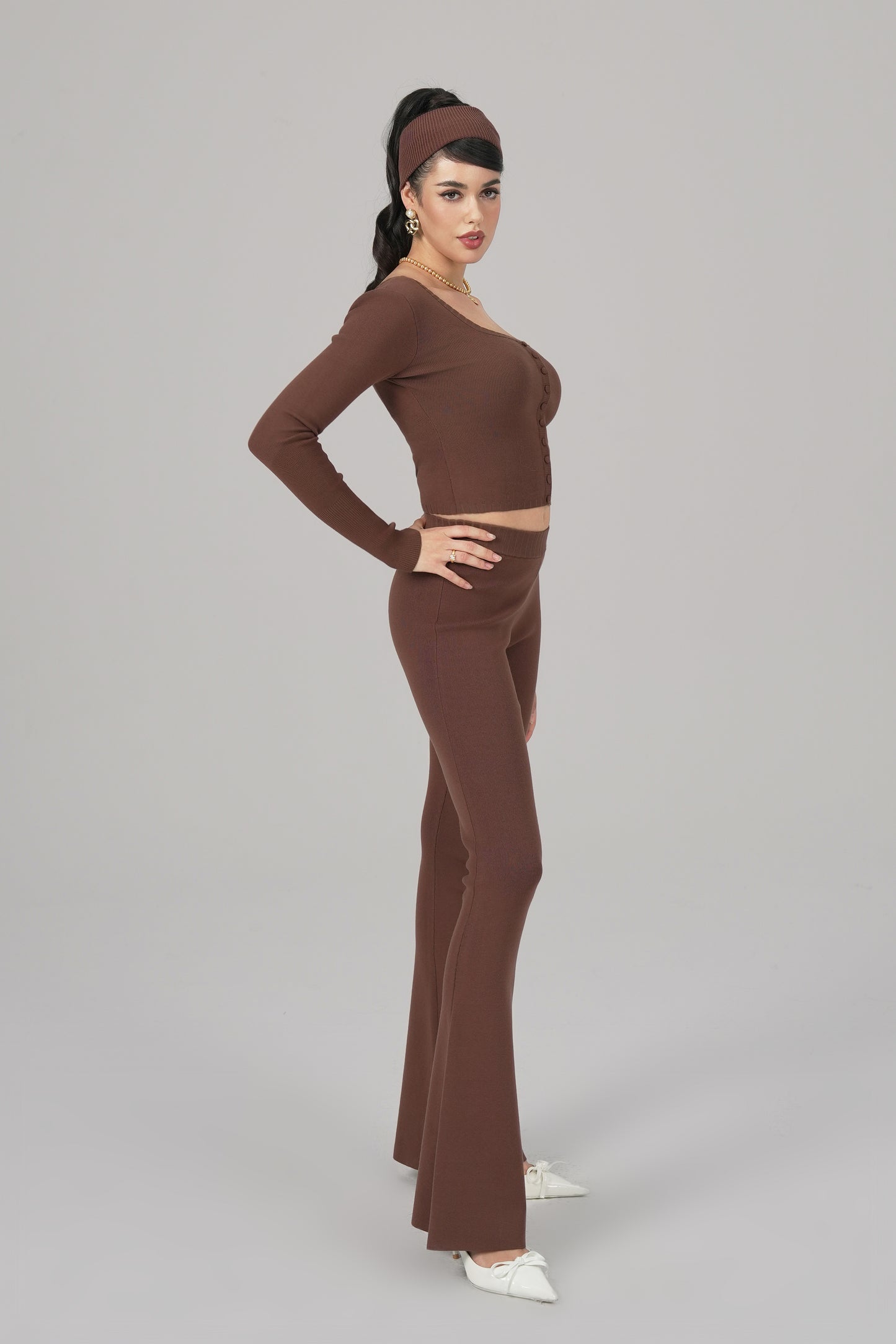 Holly Top (Brown)