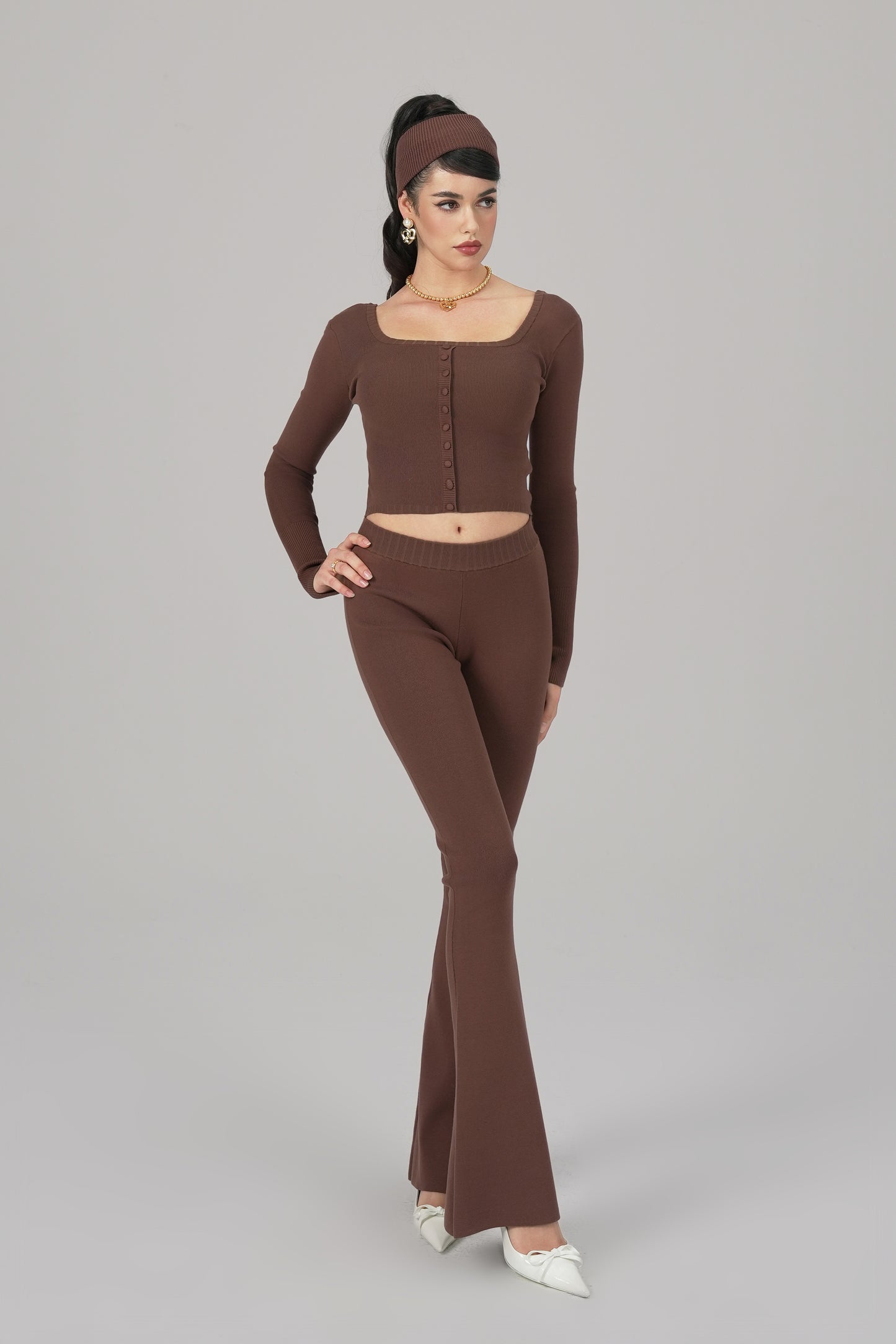 Holly Top (Brown)