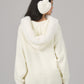 Ava Fur Sweatshirt (White)