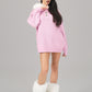 Ava Fur Sweatshirt (Pink)