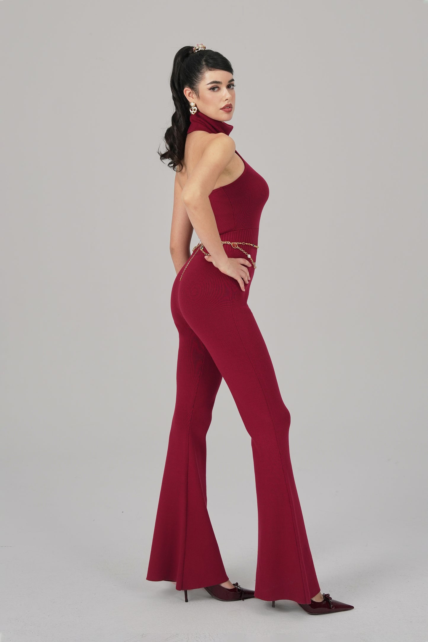 Gwen Jumpsuit (Red)