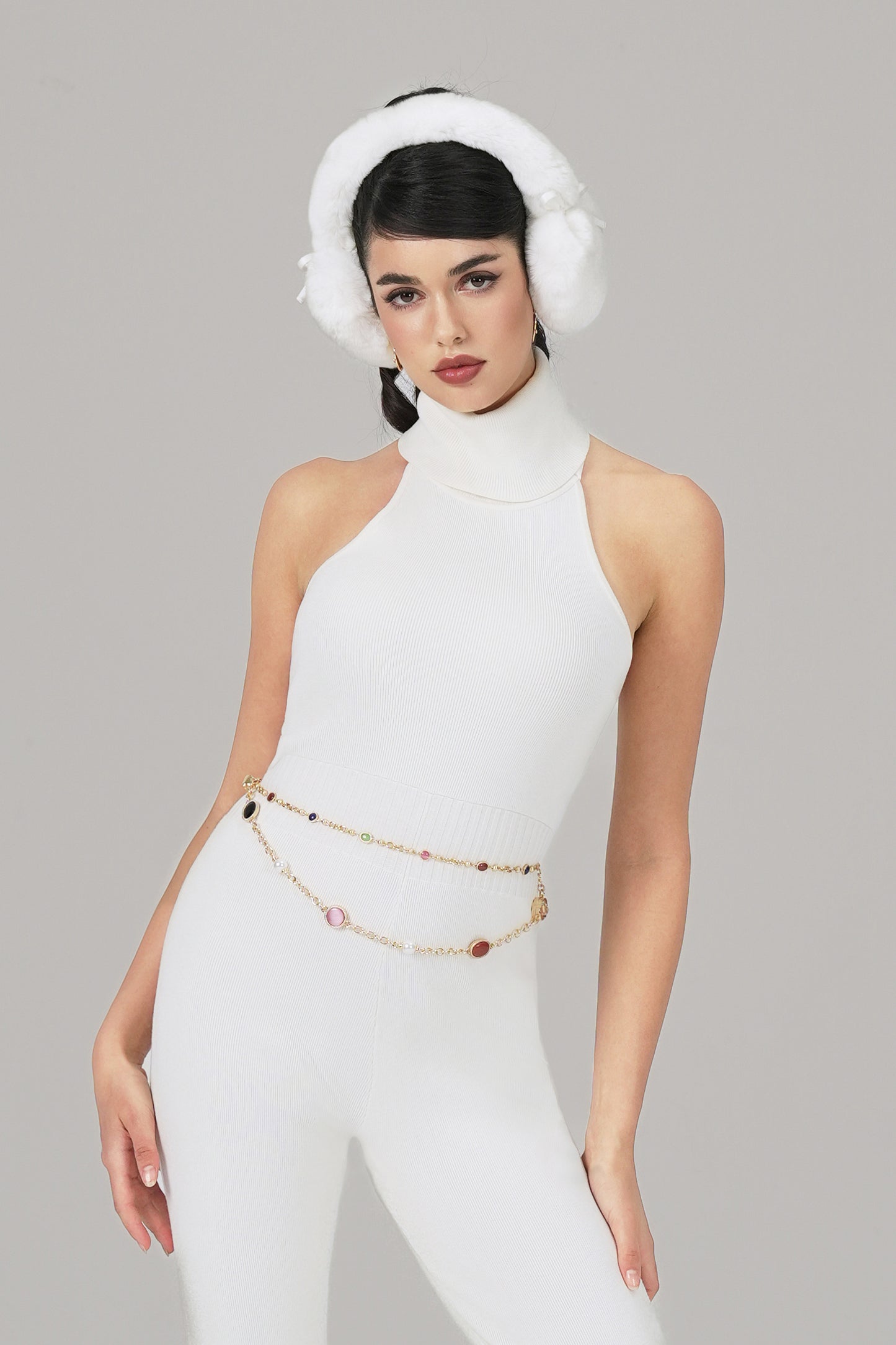 Gwen Jumpsuit (White)