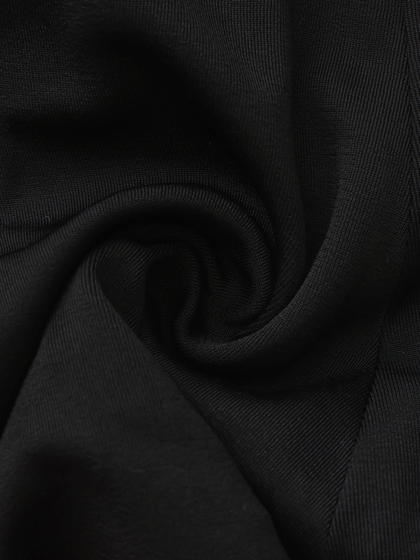 Alessandra Deep V Black Mini Dress