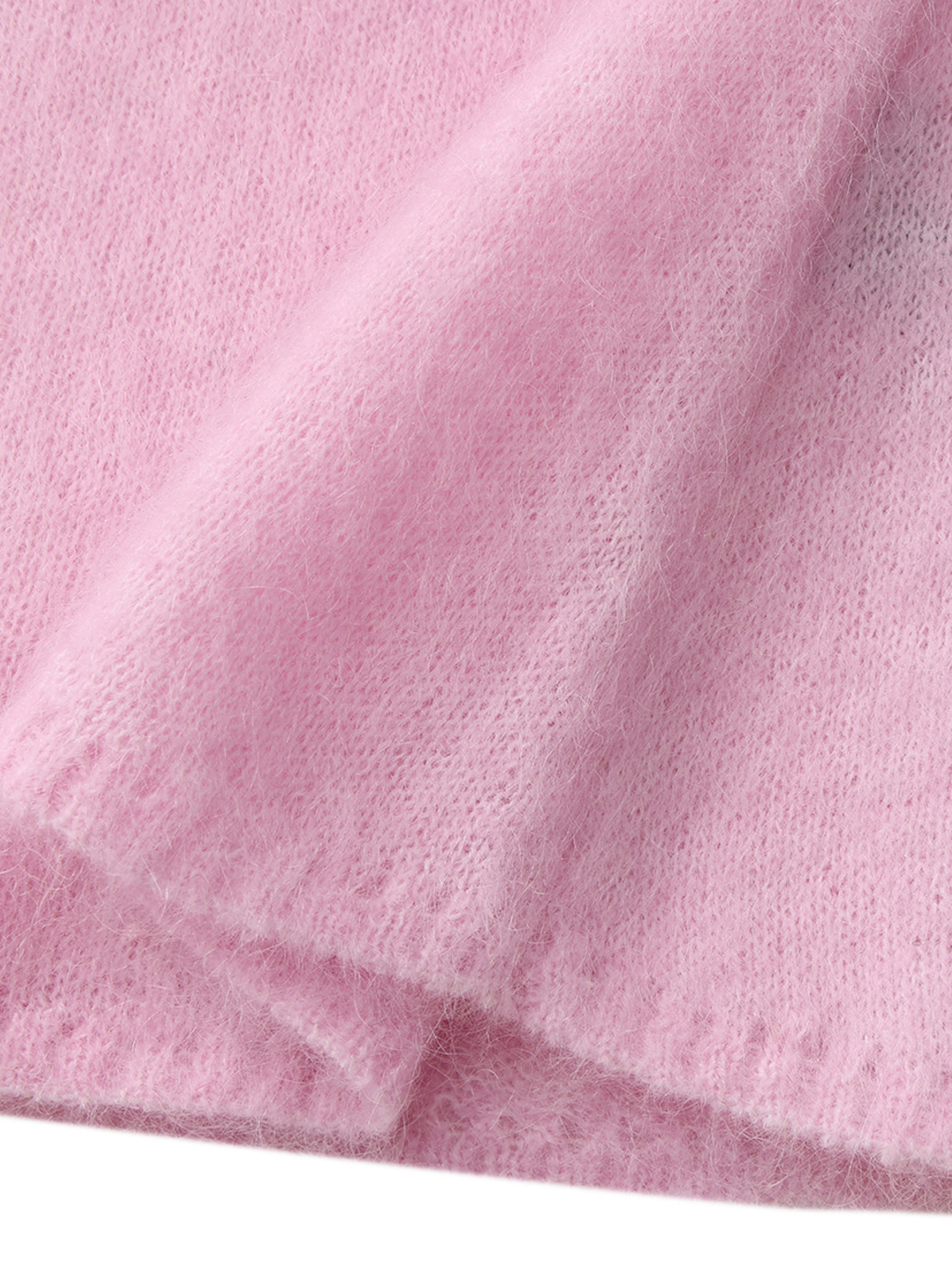 Sasha Crystal-Neck Pink Dress