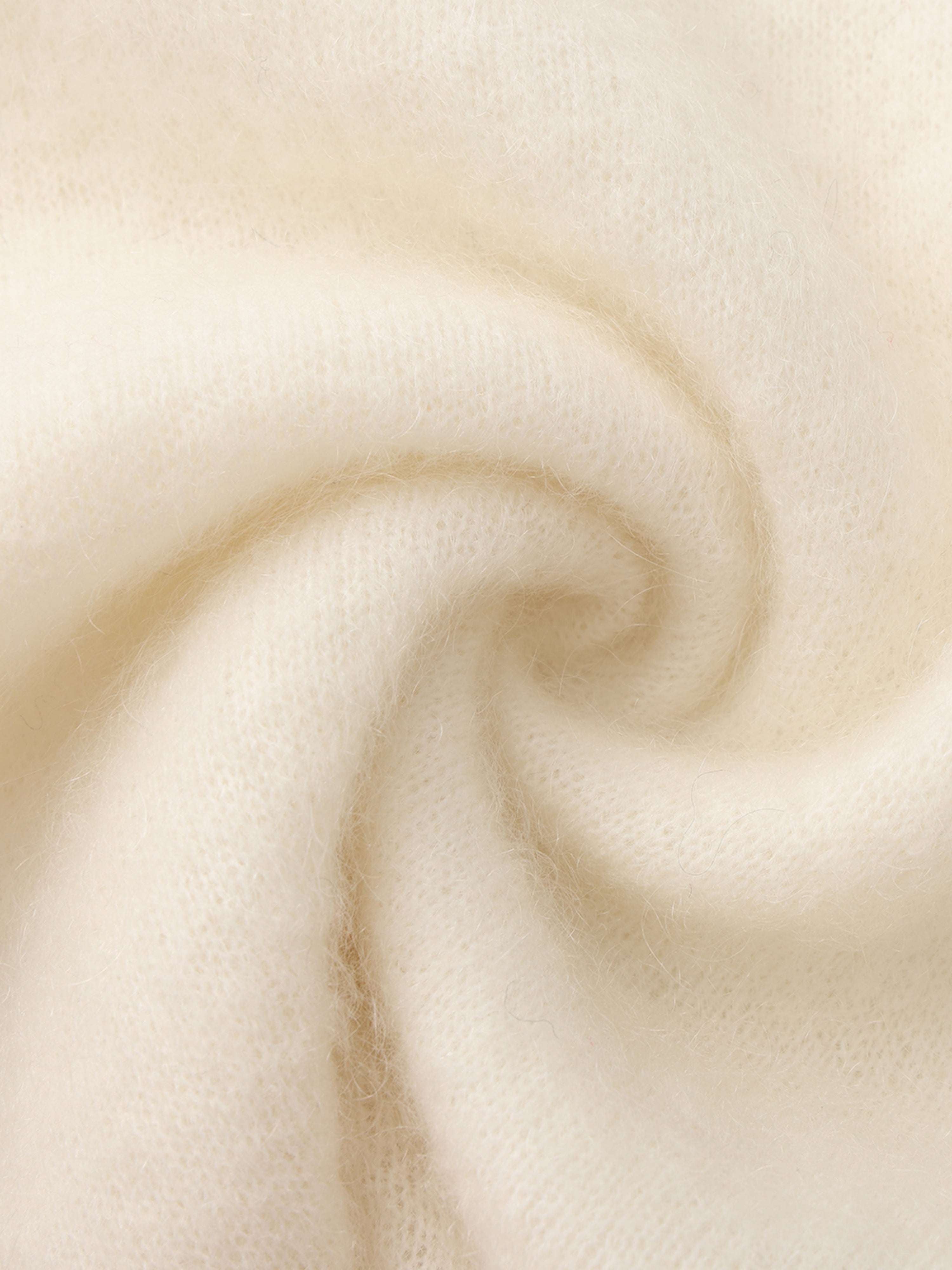 Sasha Crystal-Neck White Dress