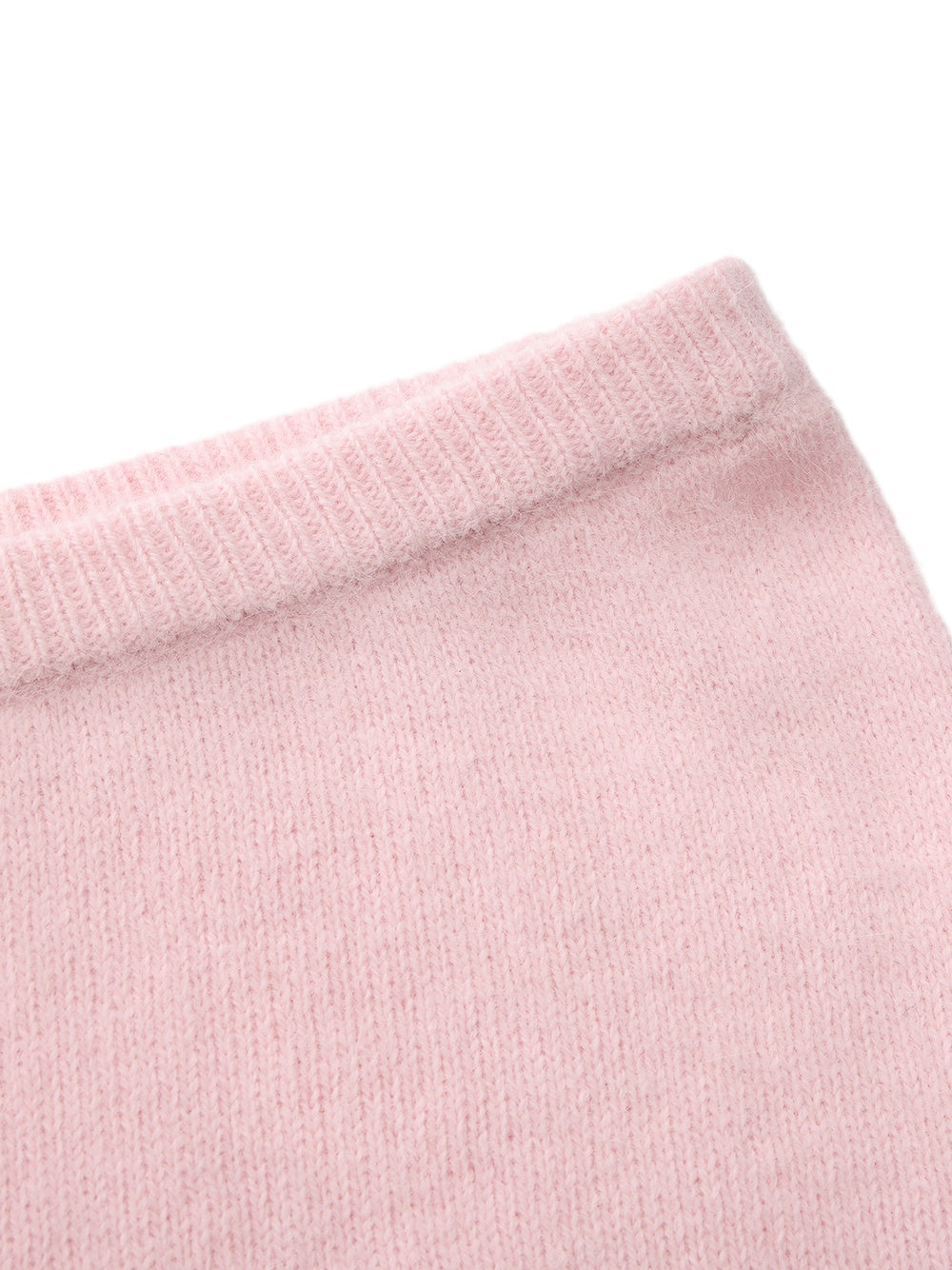Brigitte Brushed Knit Pink Micro Shorts
