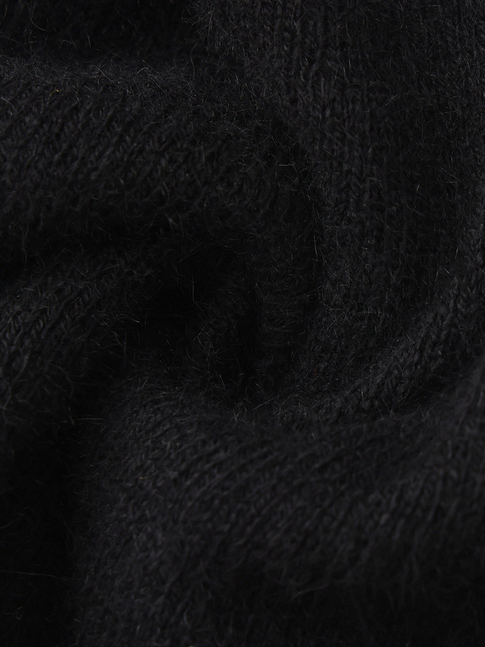 Brigitte Off-Shoulder Knit Black Top