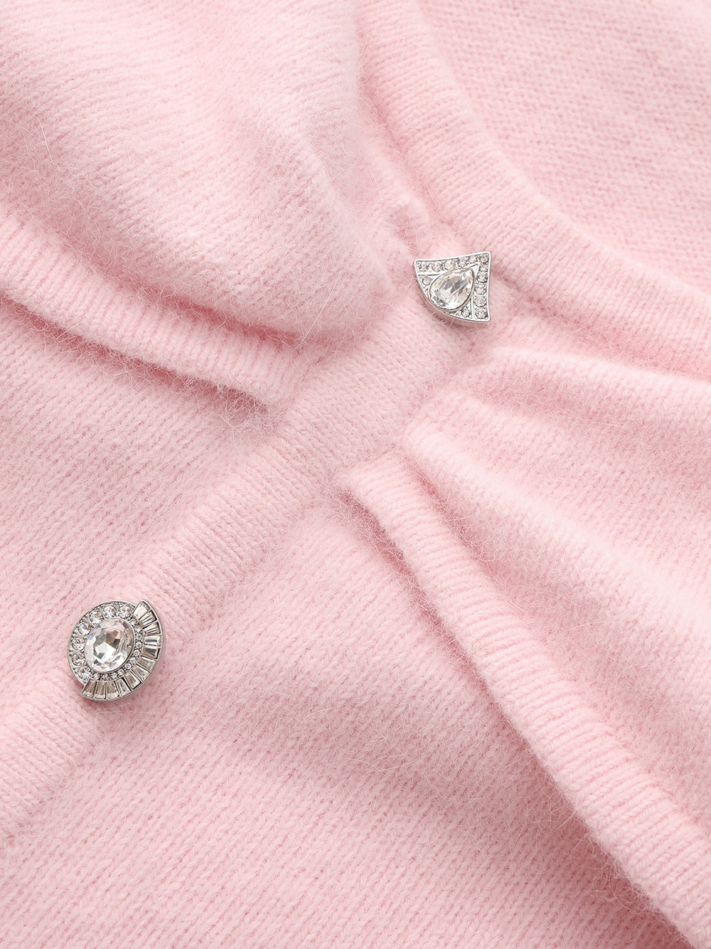 Brigitte Off-Shoulder Knit Pink Top