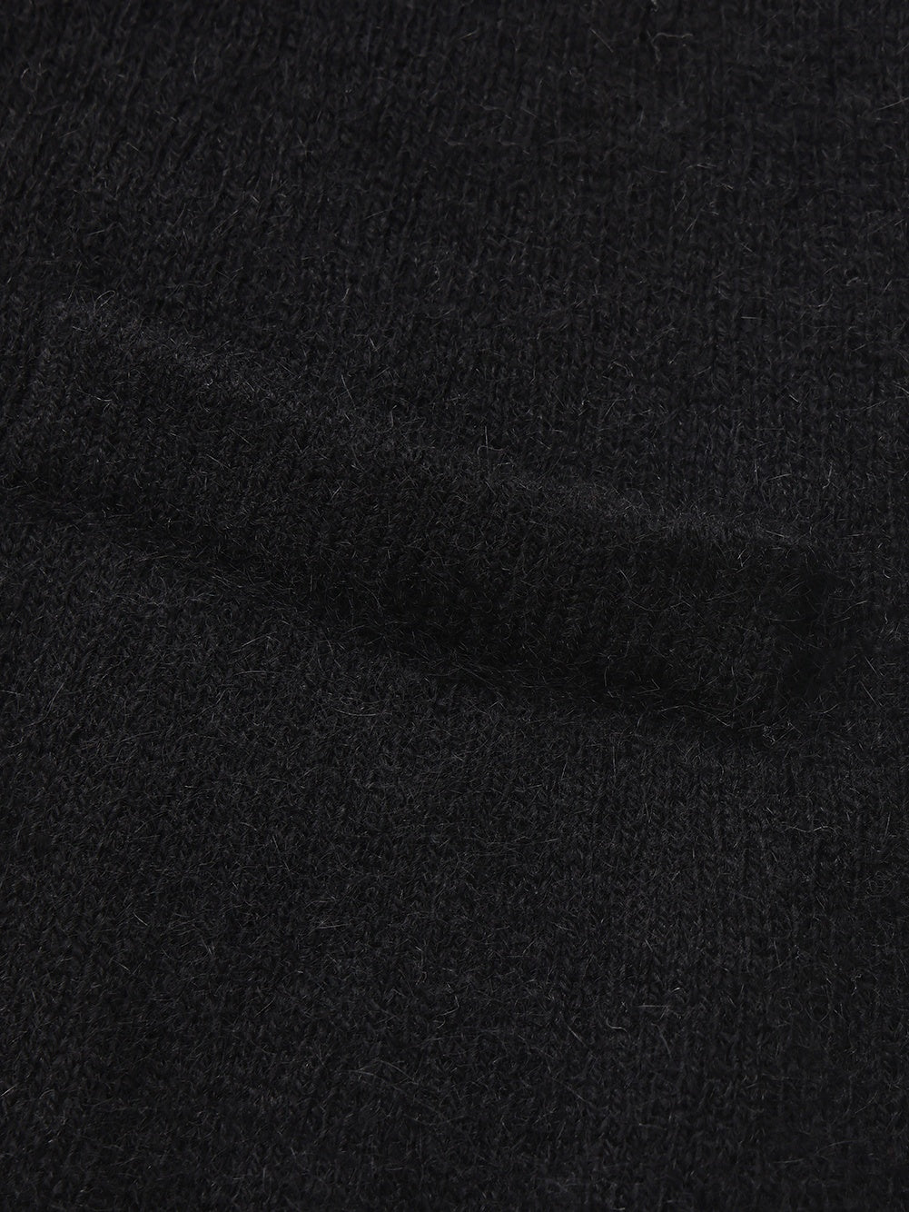 Brigitte Off-Shoulder Knit Black Top