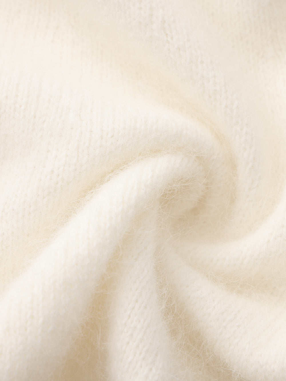 Brigitte Off-Shoulder Knit White Top