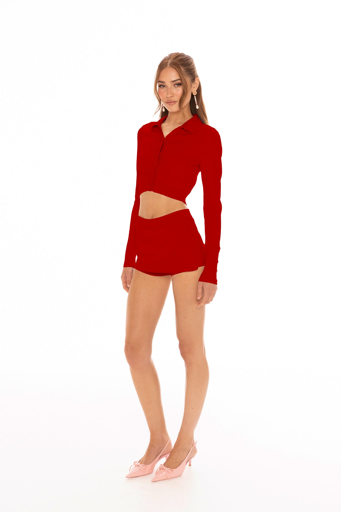 Jenna Cardigan (Red)