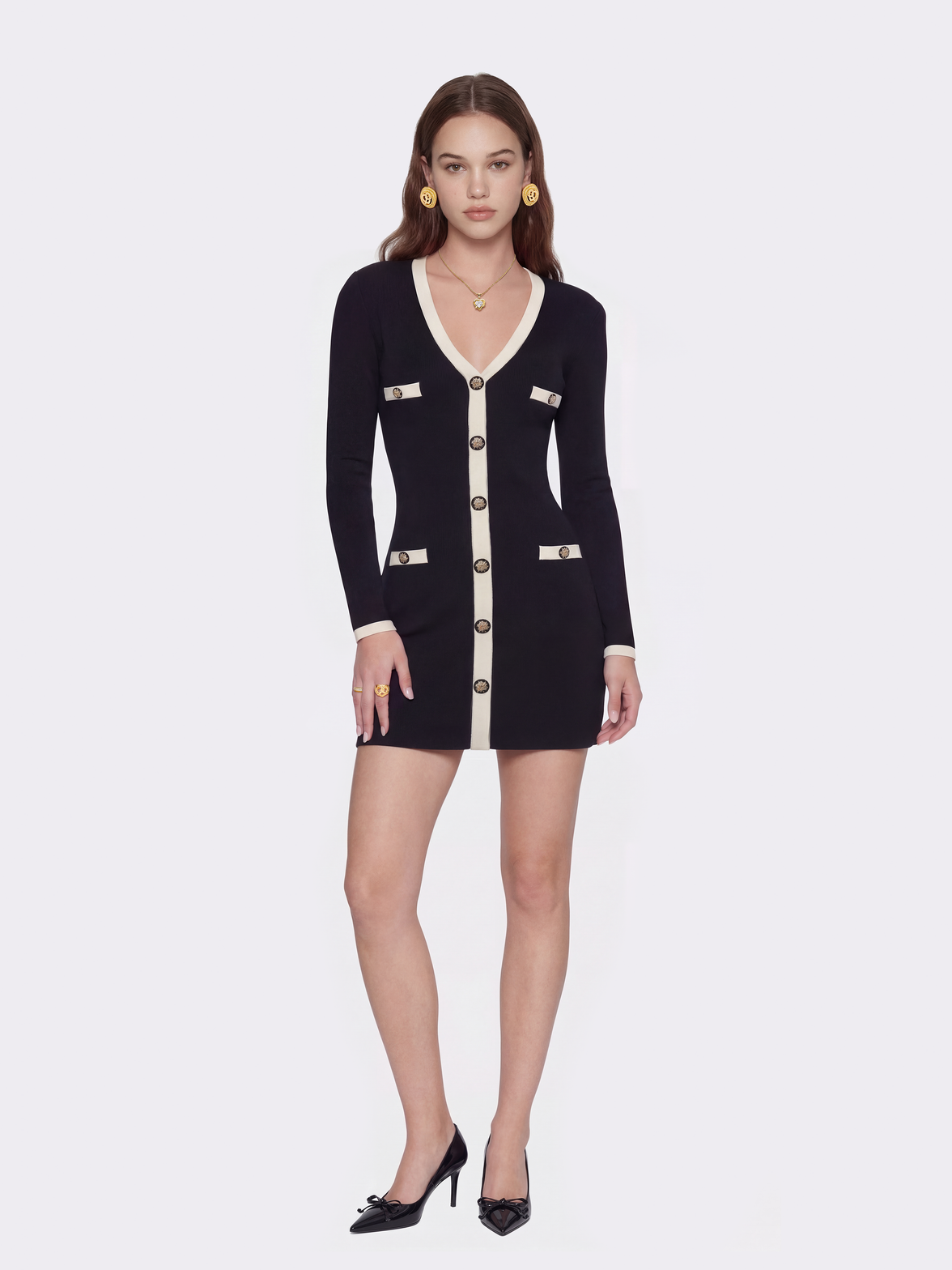 Yvette Dress: Black Mini Dress for Date Night | Nana Jacqueline Yvette Dress: Black Mini Dress for Date Night | Nana Jacqueline
