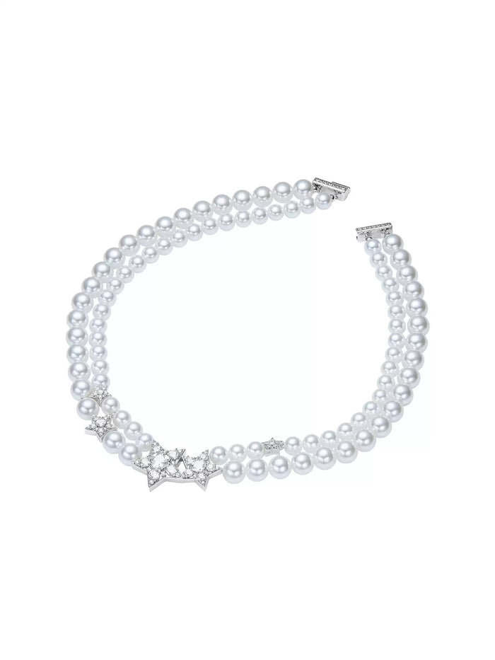 Amalia Double Strand Necklace, product image 2 of 3