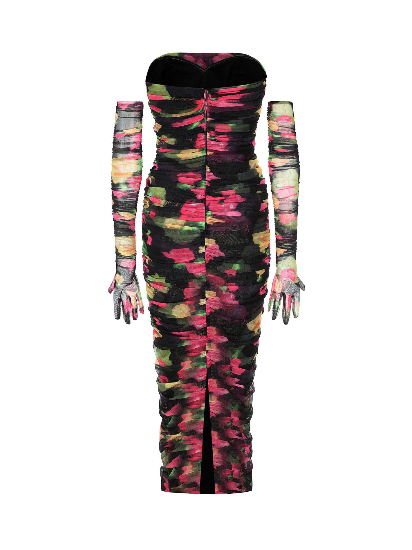 Cordelia Dress With Gloves (Floral)