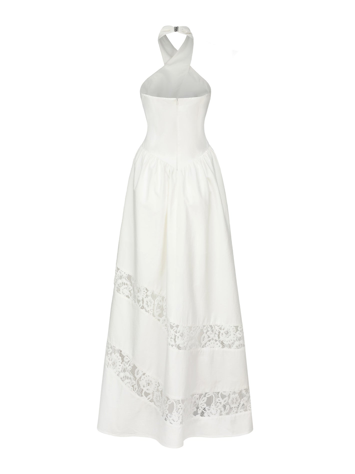 Portia Lace Dress (White)