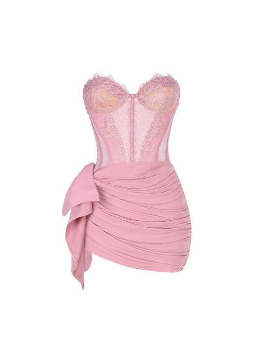 Suzette Dress (Pink / Purple)